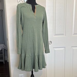 Ralph Lauren sage henley dress.